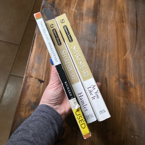 Shakespeare Trio - As You Like It - Richard II - Hamlet - Good Paperback Set! - Picture 9 of 12